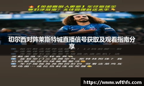 切尔西对阵莱斯特城直播信号获取及观看指南分享