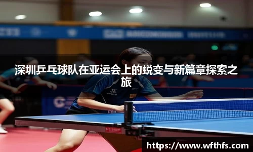 深圳乒乓球队在亚运会上的蜕变与新篇章探索之旅